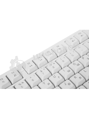 Клавиатура проводная Acer OKW301 (ZL.KBDCC.01B), USB, белый