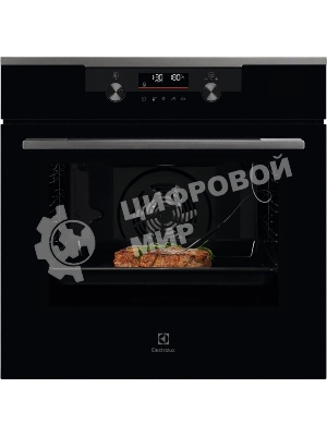 Духовой шкаф Электрический Electrolux KODDP77H черный/серебристый