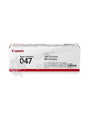 Картридж лазерный Canon 047 BK черный (1600 стр.) для Canon LBP112/LBP113W
