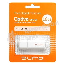 Флешка USB QUMO 16 Gb Optiva 01 белый QM16GUD-OP1-белый