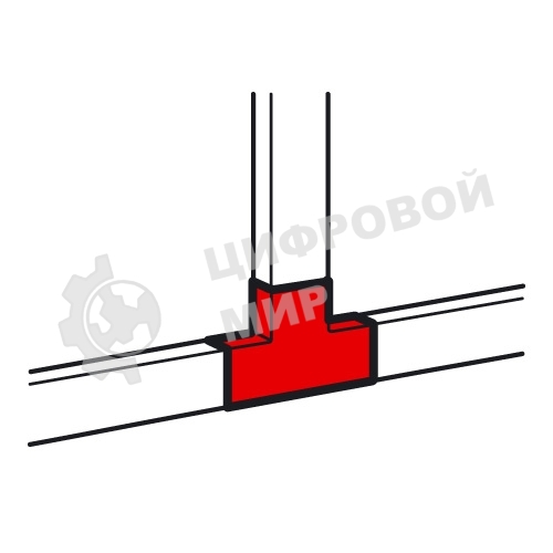 Тройник 15x10 мм METRA Тройник 15x10 мм METRA