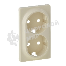 Накладка розетки с/з 2-ной | 754951 | Legrand Valena LIFE Сл.кость