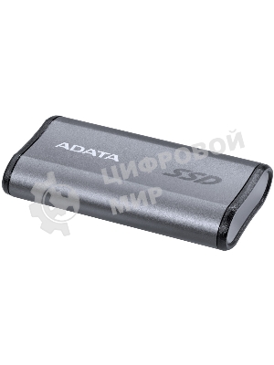 Внешний SSD ADATA Elite SE880, 1TB, USB 3.2 Gen 2x2 Type-C, R/W 2000/2000, серый