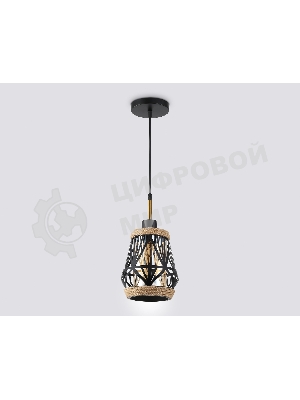 Светильник Ambrella light TR8521 BK/SB черный/бронза E27 max 60W D170*1000