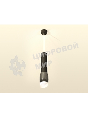 Светильник Ambrella Light XP1123003 DCH/SBK/FR черный хром/черный песок/белый матовый MR16 GU5.3