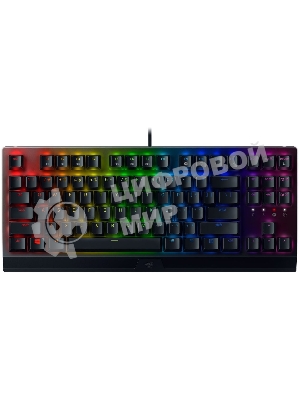 Клавиатура Razer BlackWidow V3 Tenkeyless проводная, USB, чёрный