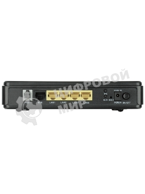 Маршрутизатор беспроводной D-Link DVG-N5402SP/1S/C1A 10/100BASE-TX черный