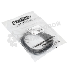 Удлинитель звуковой Exegate EX-CCA-423-1.5 (3.5мм Jack M/3.5мм Jack F, 1,5м, позолоченные контакты)