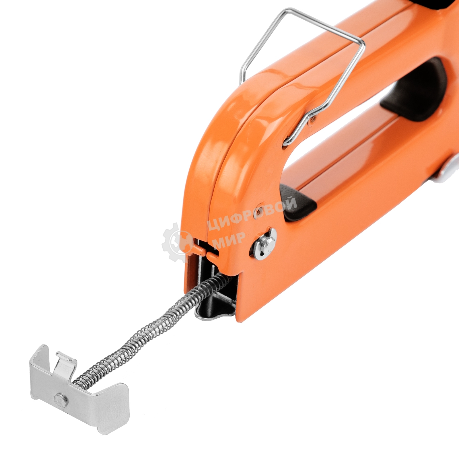 Степлер Sparta мебельный регулируемый со скобами 200 шт тип скобы №53 4-14 мм