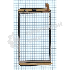 Сенсорное стекло (тачскрин) DEXP Ursus R180 4G, черное