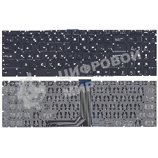 Клавиатура для ноутбука MSI GT72 GS60 GS70 GP62 GL72 GE72, черная с белой подсветкой