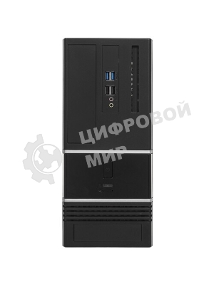 Компьютерный корпус INWIN BK623BL USB 3.0 (Micro-ATX, RB-S400BN1-0, 400W, 2xUSB 3.0, 2xUSB 2.0+Audio, черный)