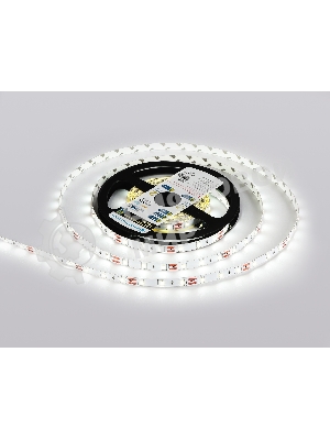 Светодиодная лента GS1003 2835 60Led/ 4.8W m/ 12V IP20 6500K/ 5000*8*1.2mm (2 конт.)
