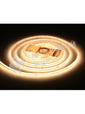 Светодиодная лента Ambrella light GS4701 COB 480Led/ 12W m/ 24V IP20 3000K/ 5000*8*1.54mm (2 конт.)