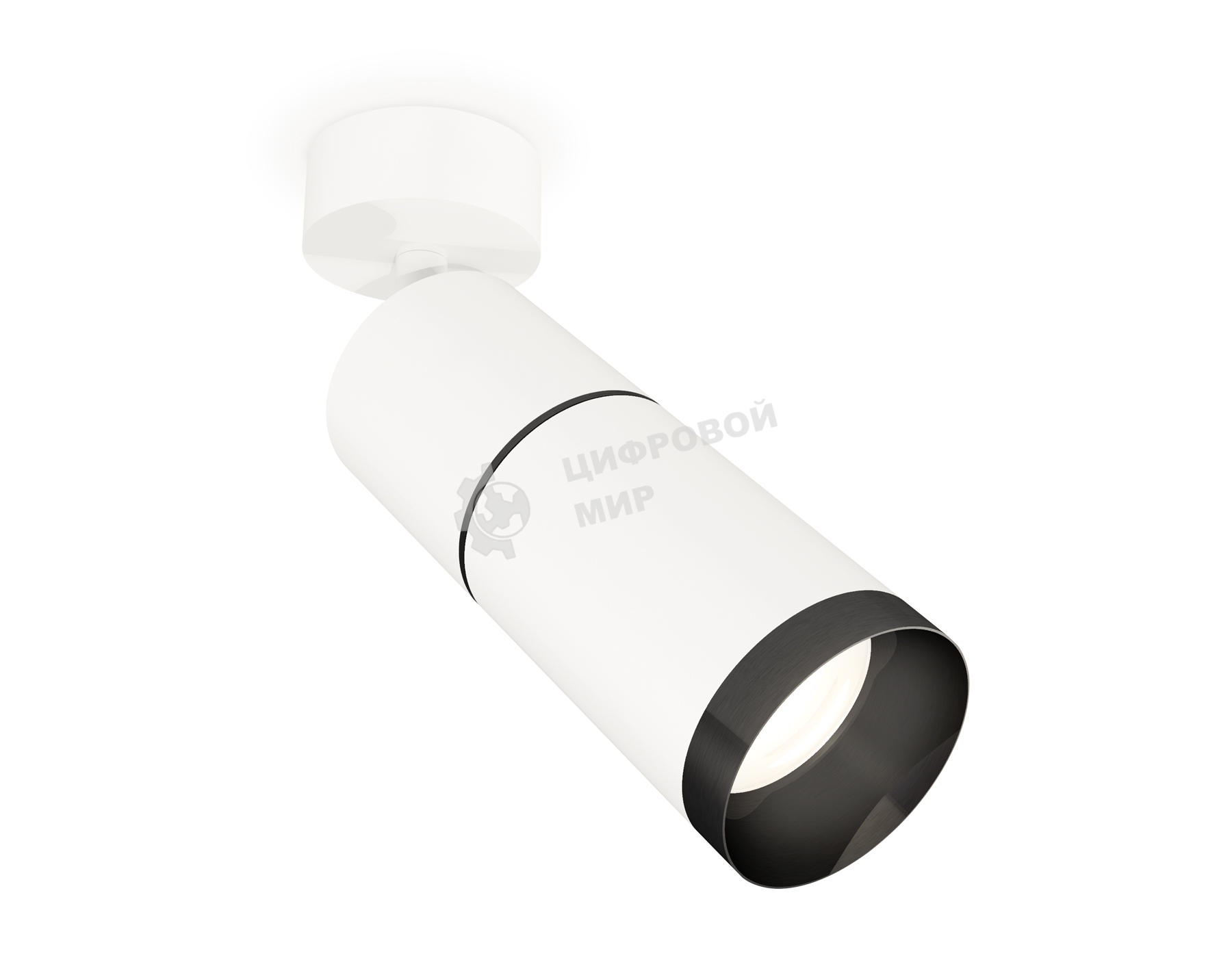 Комплект поворотного светильника Ambrella light XM6312011 SWH/PBK белый песок/черный полированный MR16 GU5.3 (A2202, C6301, A2061, C6312, N6131)