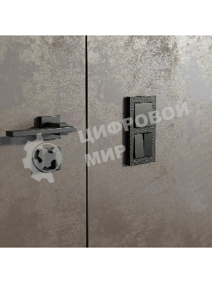 Рамка на 2 поста (черный) W0022408
