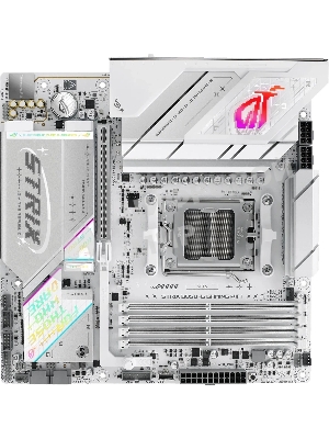 Материнская плата ASUS ROG STRIX B850-G GAMING WIFI, AM5, AMD B850, 4xDDR5, 2xSATA, 4xM.2, 1xPCIe 5.0 x16, DisplayPort, HDMI, 1x2.5Gb LAN, USB Type-C, Wi-Fi 7, Bluetooth, 2x3.5 мм, 7.1, microATX