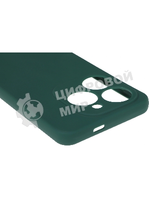 Чехол (клип-кейс) BoraSCO для Tecno Spark 20/20C/Go 2024/Pop 8 Microfiber Case зеленый опал
