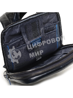 Рюкзак Piquadro Blue Square CA6311B2/BLU2 синий натур.кожа
