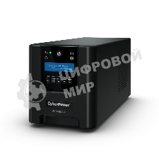 Источник бесперебойного питания CyberPower PR750ELCD 750VA/675W USB/RJ11/45 (6 IEC)