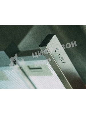 Вытяжка встраиваемая LEX HUBBLE 2M 600 INOX 820м3/час LED лампы