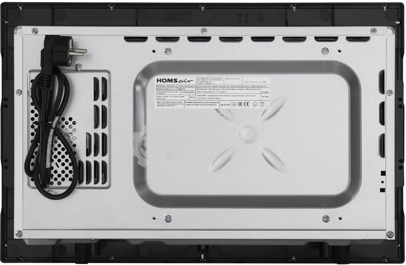 Микроволновая печь встраиваемая HOMSair MOB201S
