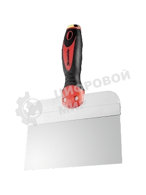 Шпатель Matrix фасадный из нержавеющей стали, 300 мм, двухкомпонентная рукоятка, широкое полотно