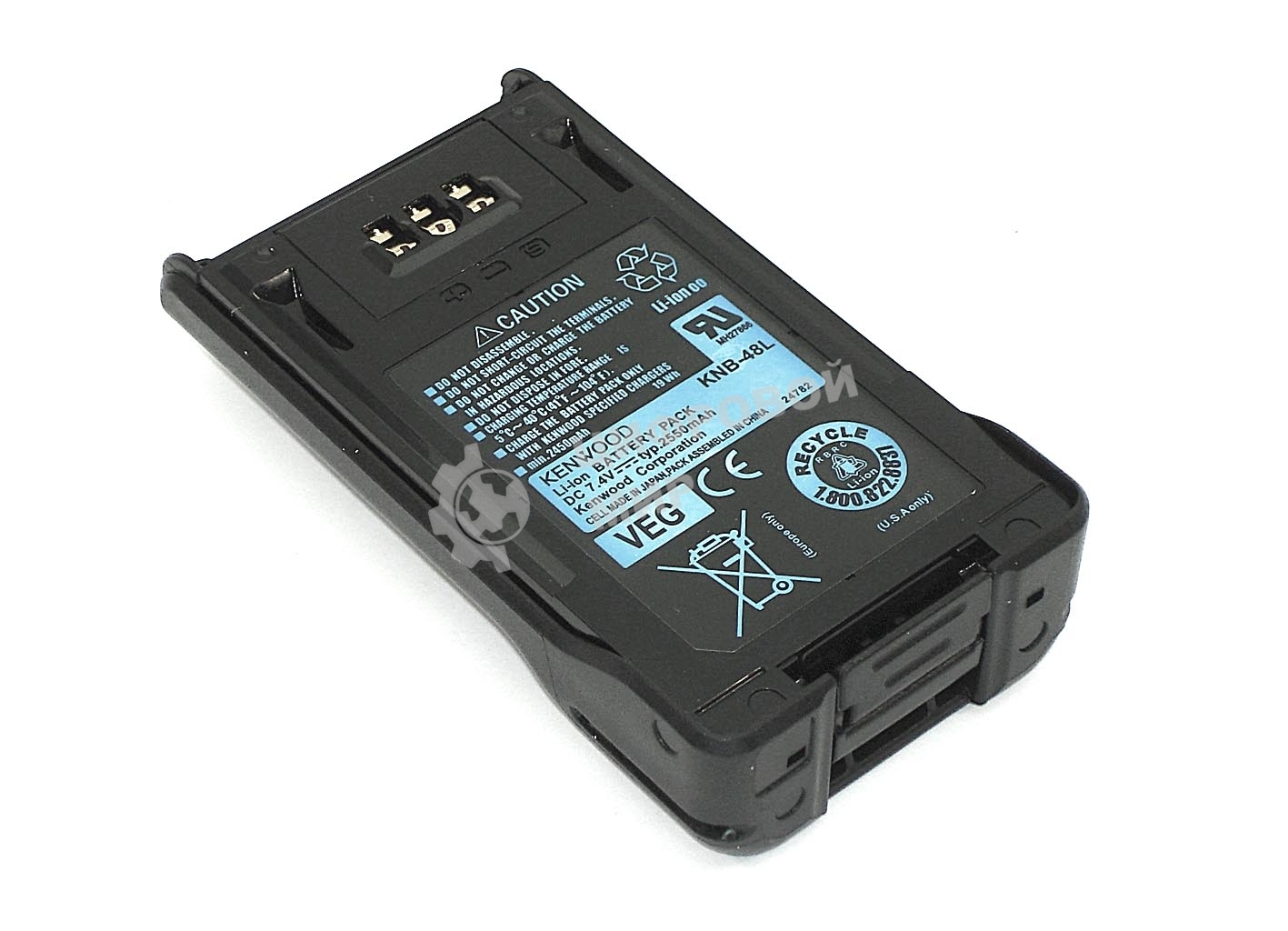 Аккумулятор для Kenwood NX-200 NX-300 NX200 (KNB-48) Li-ion 7,4V 2200mAh