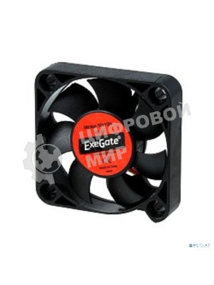 Вентилятор для корпуса ExeGate EX05010H3P черный, 50 мм, 5000 об/мин, 27 дБ, 3 pin