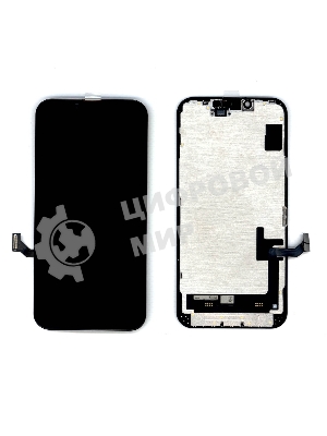 Дисплей (модуль) для Apple iPhone 14 в сборе с тачскрином (TFT), черный