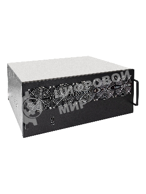 Корпус для майнинга ExeGate EX270772RUS Pro 13-430 (без БП, 2хUSB, 5хfan 120мм, места под: 13 видеокарт, 2 БП)