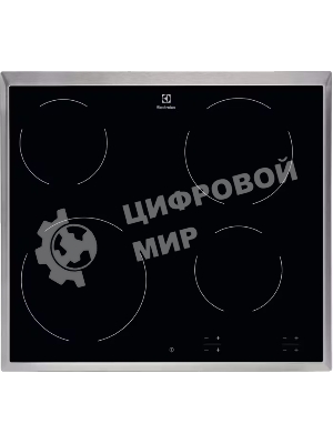 Электрическая варочная панель Electrolux EHF6240XXK Hi-Light, независимая, черный