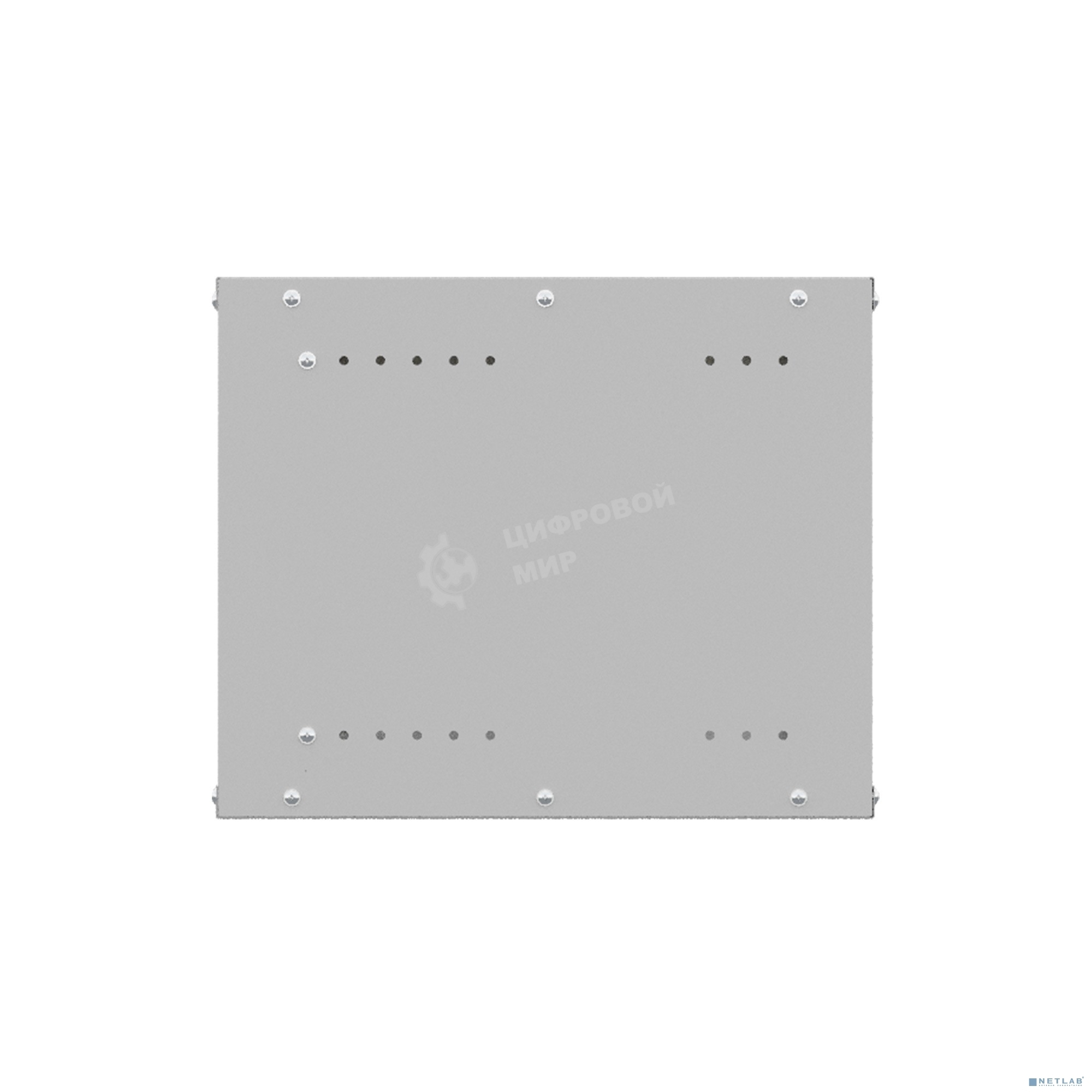 Шкаф коммутационный NTSS LIME (NTSS-WL9U5545GS) настенный 9U 550x450 мм пер. дв. стекл несъемн. бок. пан. 30 кг серый 110 град.