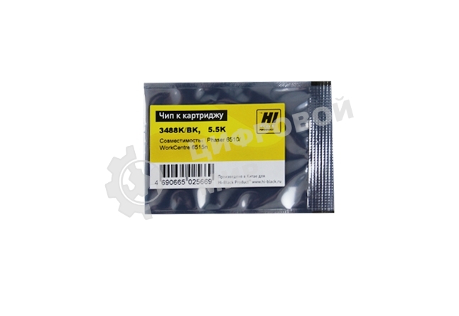 Чип Hi-Black к картриджу Xerox Phaser 6510/WC 6515 (06R03488), Bk, 5,5K