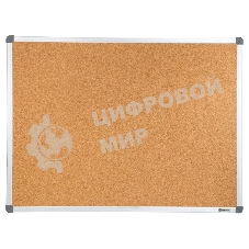 Демонстрационная доска Cactus CS-CBD-45X60 пробковая 45x60 см, алюминиевая рама