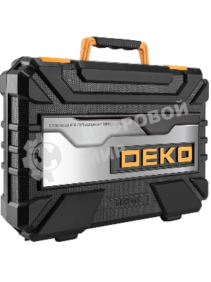Набор инструментов Deko DKMT168 168 предметов (жесткий кейс)