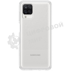 Чехол (клип-кейс) Samsung для Samsung Galaxy A12 Soft Clear Cover прозрачный (EF-QA125TTEGRU)