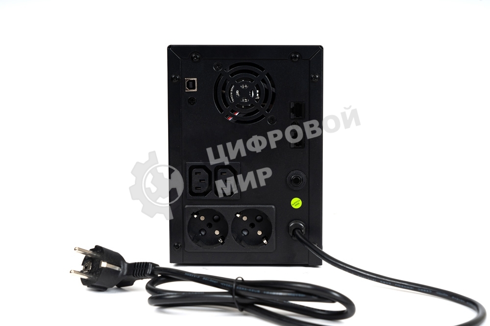 Источник бесперебойного питания SKAT-UPS 3000/1800 1800 Вт, с АКБ 9 А·ч 4 шт, меандр. стабилизация напряжения