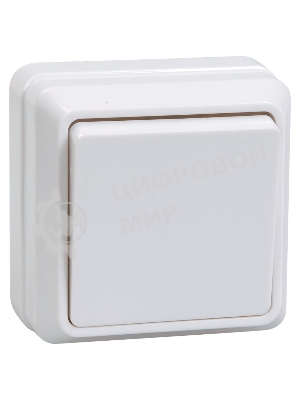 Выключатель IEK EVO10-K01-10-DC ВС20-1-0-ОБ 1кл 10А откр.уст. ОКТАВА (белый)