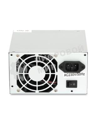 Блок питания CROWN CM-PS400W (20+4in, 80мм FAN, SATA*2, PATA(big Molex)*4, FDD*1, 4+4pin, Lines 1x12V OEM)