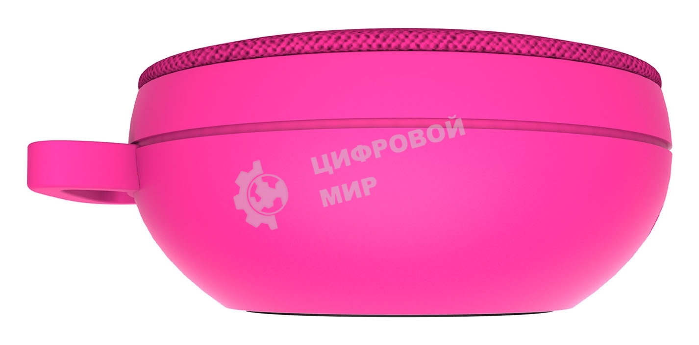 Колонка порт. SunWind SW-PS103 R розовый 3W 1.0 BT/3.5Jack 10м 400mAh