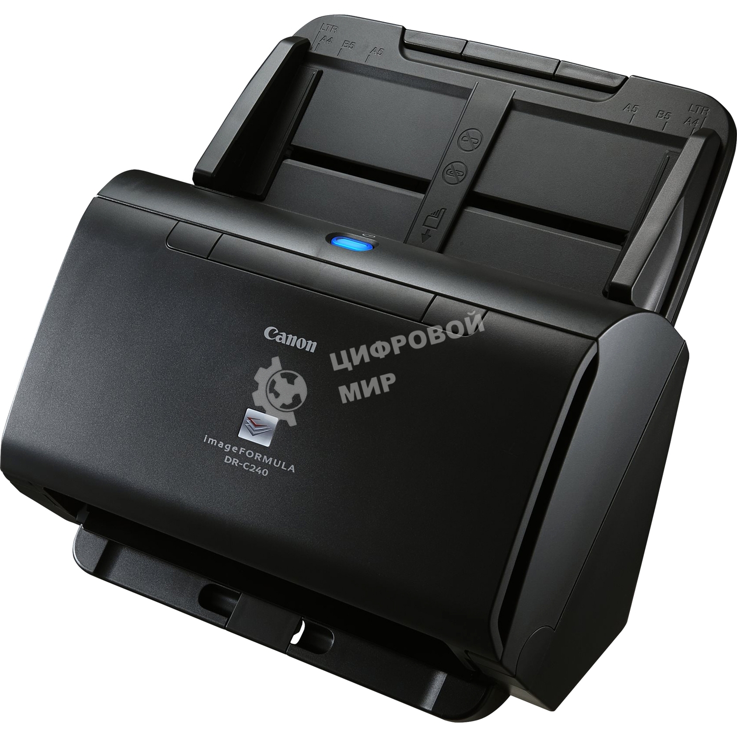 Сканер Canon DR-C240 (0651C003), протяжный, A4, CIS, 600x600 dpi, 45(30)ppm, ADF 60, Duplex Color, USB 2.0