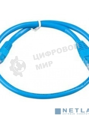 Патч-корд UTP cat.5e, 1.5м ExeGate EX241493RUS синий