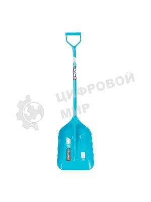 Лопата для уборки снега Palisad LUXE полипропилен, 330х490х1265 мм, цельнолитая конструкция