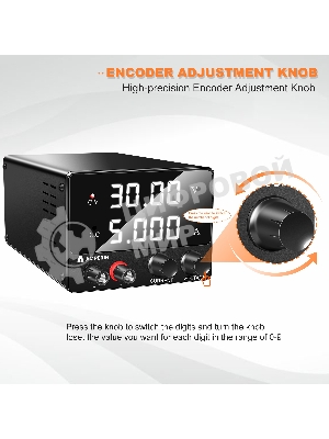 Лабораторный блок питания Amperin AI-F305 mini 30V, 5A, 0,15 кВт