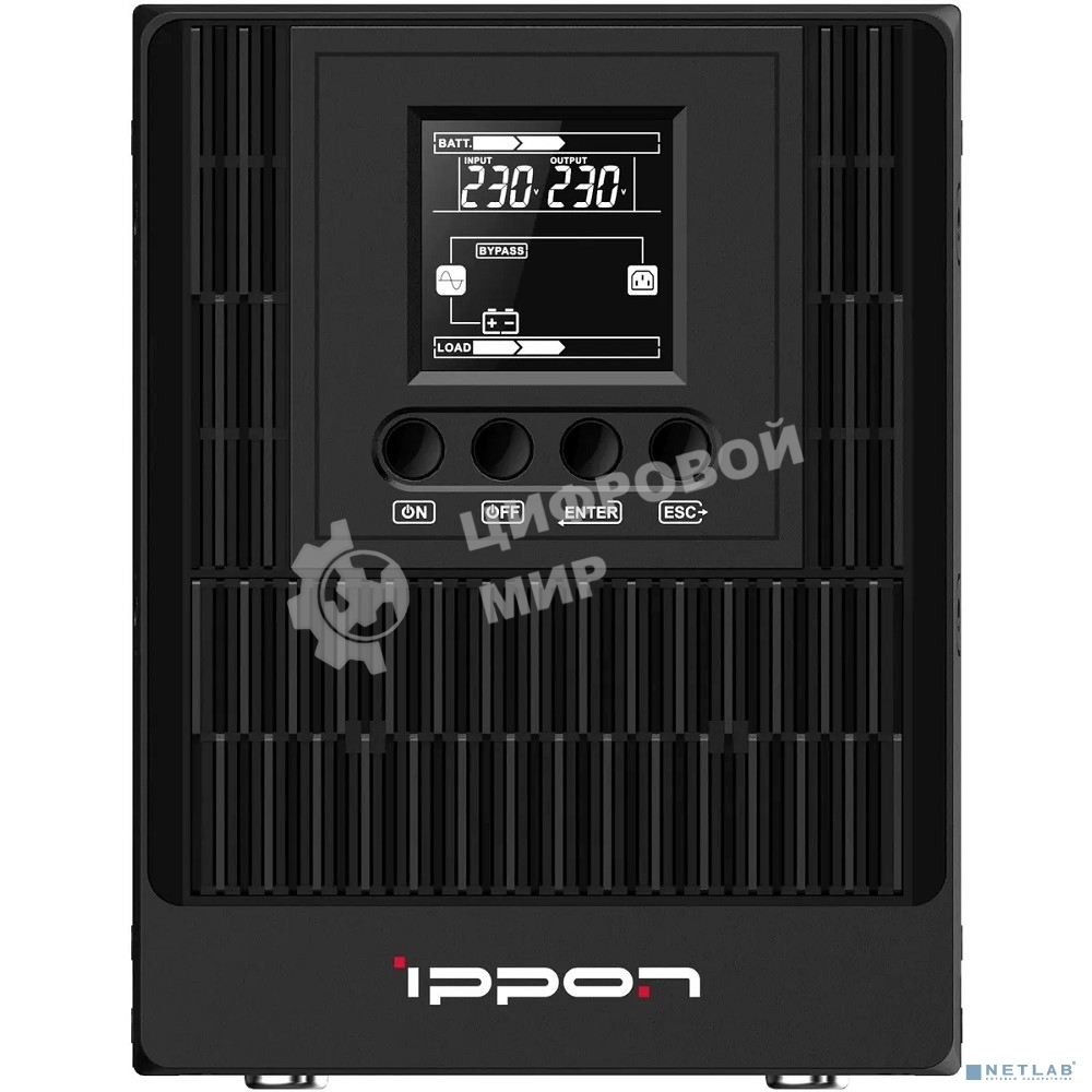 Источник бесперебойного питания Ippon Innova TbE 1000 900Вт 1000ВА черный