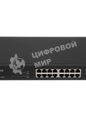 Коммутатор TP-Link SMB TL-SG1016D неуправляемый настольный/19U 16x10/100/1000BASE-T