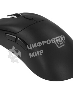Мышь беспроводная Оклик 980GMW черный оптическая 26000dpi беспров. BT/Radio USB для ноутбука 6but