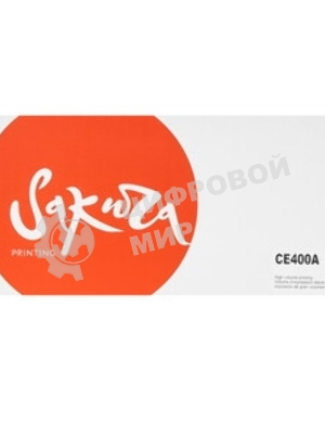 Картридж Sakura CE400A для HP Enterprise 500 Color M551/570/575, черный, 5 500 к.