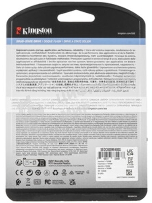 Накопитель SSD Kingston DC600M, 480Gb, SATA III, 2.5